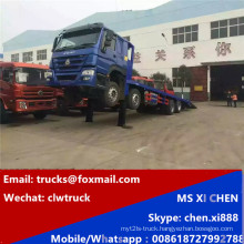 8X4 Sinotruk HOWO Hydraulic Self Loading Low Bed Truck